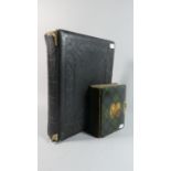 A Victorian Photograph Album Together with a Tartanware Photo Album inscribed Lorne and with