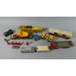 A Collection of Dinky, Corgi and Matchbox Comprising Rolls Royce Silver Wraith with Caravan,