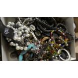 A Box of Costume Jewellery