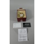 A Boxed Gold Plated Ingersoll Gems Pilot Wrist Watch