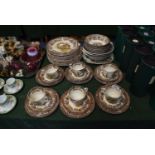 A Collection of Royal Worcester Palissy Game Series and Other Tea and Dinnerwares to Include Six