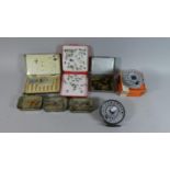 A Collection of Fishing Flies, Boxed Hardy Spare Spool, Hardy Viscount 140 Reel etc
