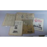 A Collection of Various Newspapers and Printed Ephemera