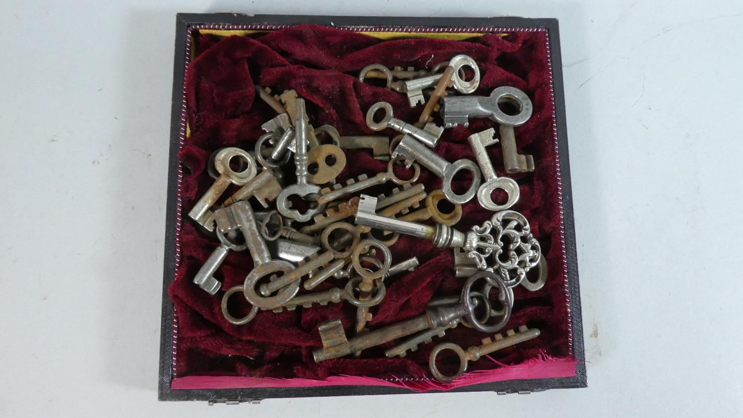 A Collection of Various Vintage Keys