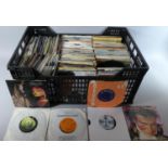 A Collection of Approximately 400 45rpm Singles from the 60's, 70's, 80's and 90's