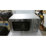 A Bosch Stainless Steel Microwave Oven