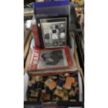 A Containing Vintage Match Boxes, Various Picture Posts, War Weekly and Other Newspapers, Framed