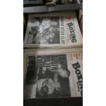 A Box Containing 1966-1969 Boxing News