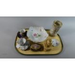 A Collection of Continental Porcelain to Include Cabinets Cups and Saucers, Sevres Cobalt Blue and