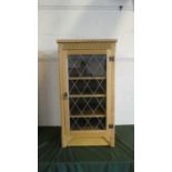 A Modern Glazed Music Cabinet, 51cm Wide