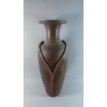 A Modern Earthenware Vase, 75cm High (Small Chip to Rim)