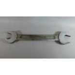 A Heavy King-Dick ODW 22 Double Ended Spanner, 59cm Wide