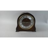 An Edwardian Walnut Cased Smiths Enfield Mantle Clock