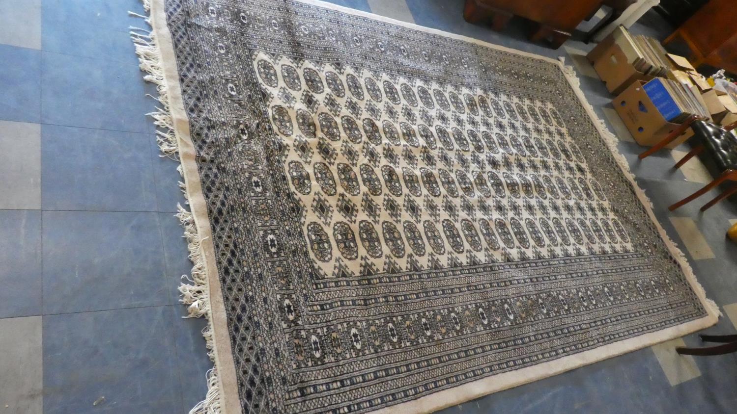 A Pakistani Hand Knotted Rug, 272cm x 200cm