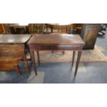 A 19th Century Lift and Twist Mahogany Tea Table, 86cm Wide