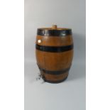 A Resin Spirit Barrel, 34cm High