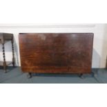 A 19th Century Mahogany Single Drop Leaf Dining Table, Peg Jointed, 106cm Wide