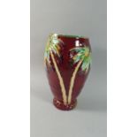 A Beswick Palm Tree Vase No.1064, 29cm High
