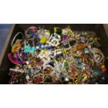 A Tray of Costume Jewellery