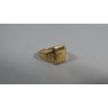 A 9ct Gold Signet Ring, 4.3g