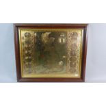 A Framed Reproduction John Speed Map of The British Isles, 59cm Wide