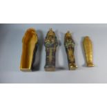 A 20th Century Resin Model of Egyptian Tomb Mummy, 39cm High