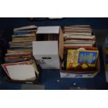 Three Boxes of 33RPM Records, Various Artists and Compilations