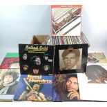 A Box Containing Approx 100 LP Records to include Beatles, Pink Floyd, Bob Dylan, Alex Harvey,