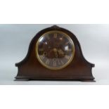 An Edwardian Mahogany Westminster Chime Mantel Clock