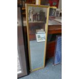 A Gilt Framed Dressing Mirror, 127cm High