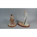 Two Limited Edition Jane Austin Figures, Elizabeth and Emma (Missing Mirror)
