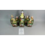 A Collection of Royal Doulton Snow White and the Seven Dwarves with Certificate and Boxes