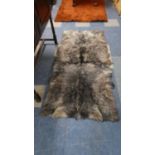 An Animal Skin Rug, 170cm x 80cm