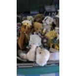 A Collection Fifteen Various Teddy Bears to Include Merrythought, Deans, Four Boxed Steiff Club