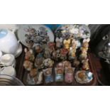 A Tray Containing Large Quantity of Pendelfin Rabbit Ornaments, Plates etc