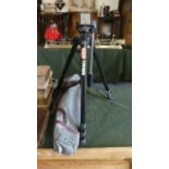 An Optex T-70 Camcorder Tripod