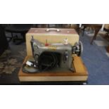A Vintage Zephyr Electric Sewing Machine