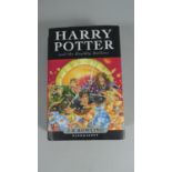 A Hard Back First Edition of Harry Potter and the Deathly Hallows with Dust Cover