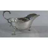 A Silver Sauce Boat, Sheffield 1907, 128g