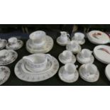 A Collection of Wedgwood Medina Dinner and Teawares to Include Six Dinner Plates, Five Side