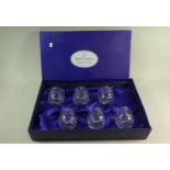 A Boxed Set of Royal Doulton Finest Crystal Glasses