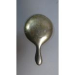 A Miniature Silver Handbag Mirror, Dated 1928, Chester Hallmark, 8.5cm Long