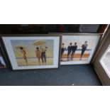 Two Framed Jack Vettriano Prints