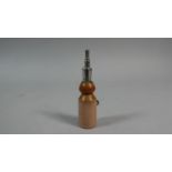 A Small Vintage Ladies Charm Propelling Pencil in the Form of a Stoneware Bottle