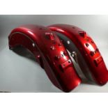 Two Fibreglass Mudguards