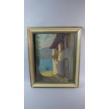A Framed Impressionist Oil on Canvas Depicting Mediterranean Scene, Signed G Stanger
