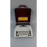 A Vintage Cased Scheidegger President Manual Typewriter