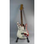 A Fender Jimi Hendrix Monterey Stratocaster Guitar (Mexican) with Soft Case