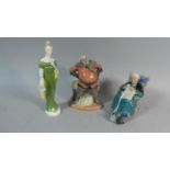 Three Royal Doulton Figures to Include Launa HN2311, Falstaff HN2054 and Twilight HN2256