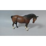 A Beswick Matt Brown Mare, Model No.1812